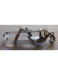 Dragon cristal pendentif argent 2