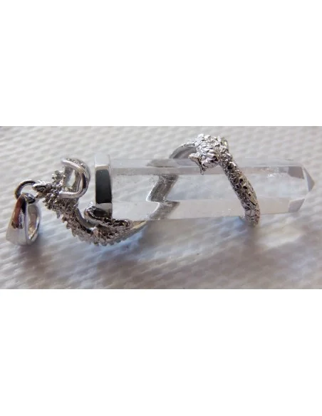 Dragon cristal pendentif argent Dragon cristal pendentif argent