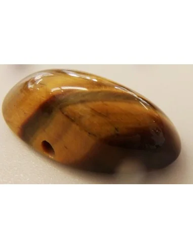 Oeil de tigre pendentif arondis