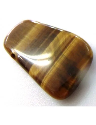 Oeil de tigre pendentif arondis