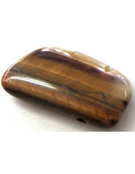 Oeil de tigre pendentif arondis Oeil de tigre pendentif arondis