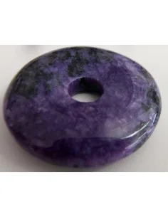 PI chinois - donuts Charoïte pendentif