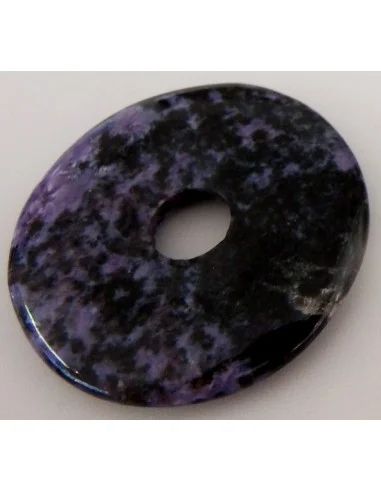 PI chinois - donuts Charoïte pendentif