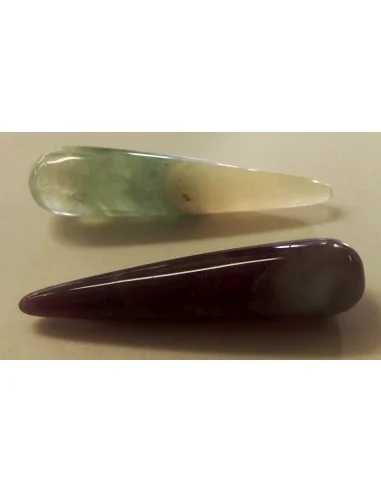 Fluorite pointe massage