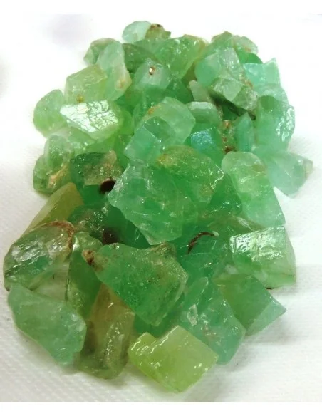 Calcite verte pierre