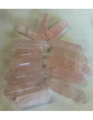 Quartz rose bipoint