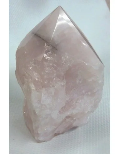 Pointe Quartz rose bougie