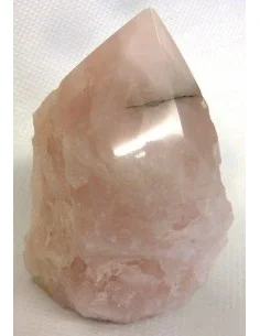 Pointe Quartz rose bougie