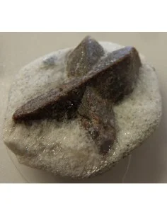 Staurotite, staurotide pierre croix, croix des fées grand pedentif 2