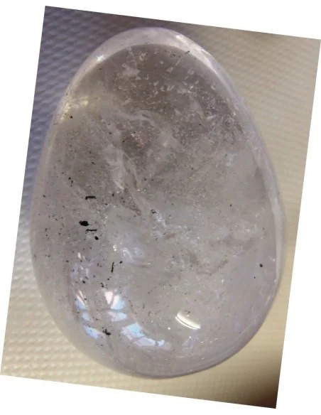 Oeuf en quartz, cristal de roche
