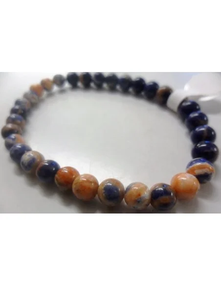 Hakmanite, sodalite bracelet