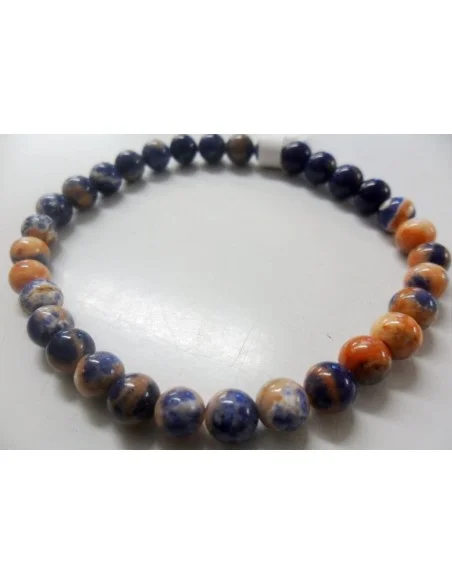 Hakmanite, sodalite bracelet