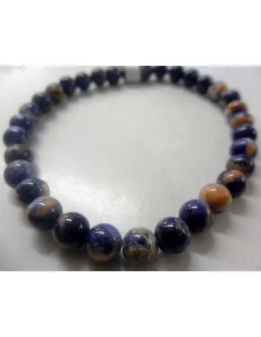 Hakmanite, sodalite bracelet