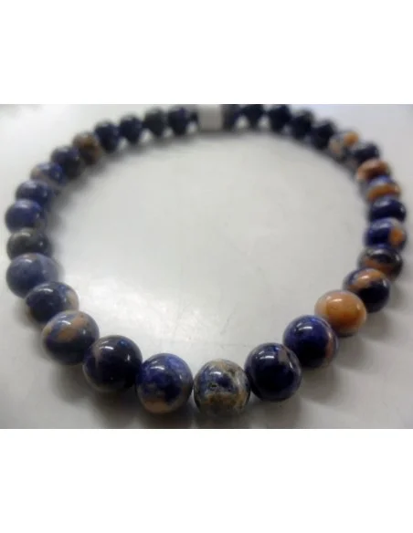 Hakmanite, sodalite bracelet