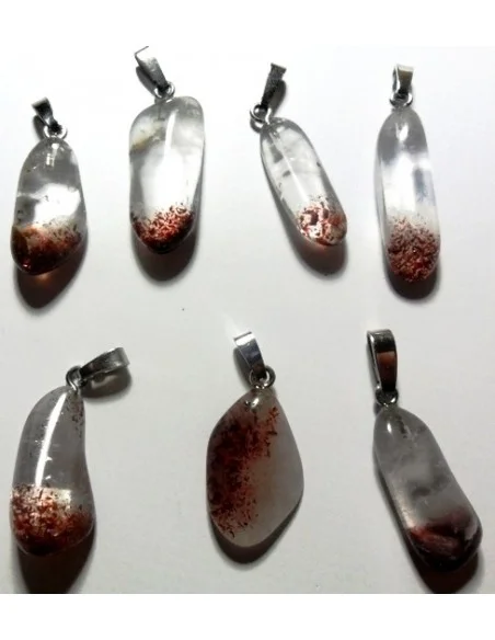 Cacochenite gothique, Lepidocrosite pendentif Cacochenite gothique, Lepidocrosite pendentif