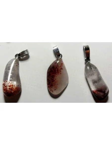 Cacochenite gothique, Lepidocrosite pendentif Cacochenite gothique, Lepidocrosite pendentif