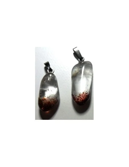 Cacochenite gothique, Lepidocrosite pendentif Cacochenite gothique, Lepidocrosite pendentif
