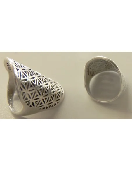 Fleur de vie bague argent
