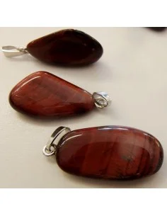 Oeil de taureau pendentif argent