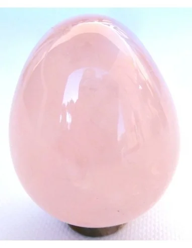 Quartz rose oeuf  6cm