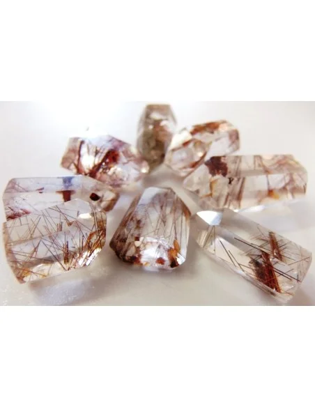 Pointe quartz rutile