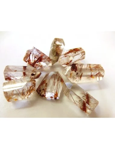 Pointe quartz rutile