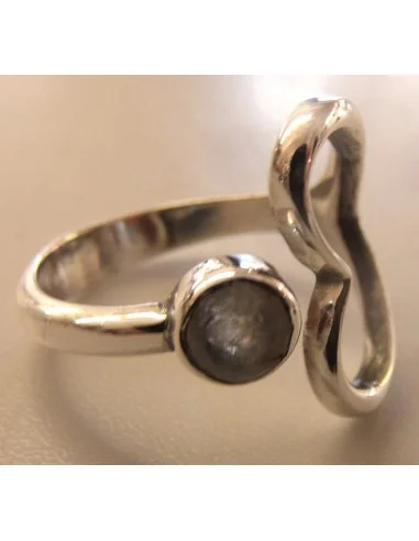 Bague pierre lune argent 
