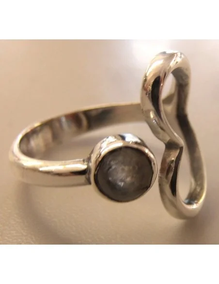 Bague pierre lune argent 