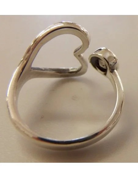 Bague pierre lune argent 