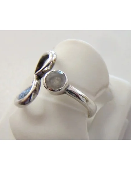 Bague pierre lune argent 