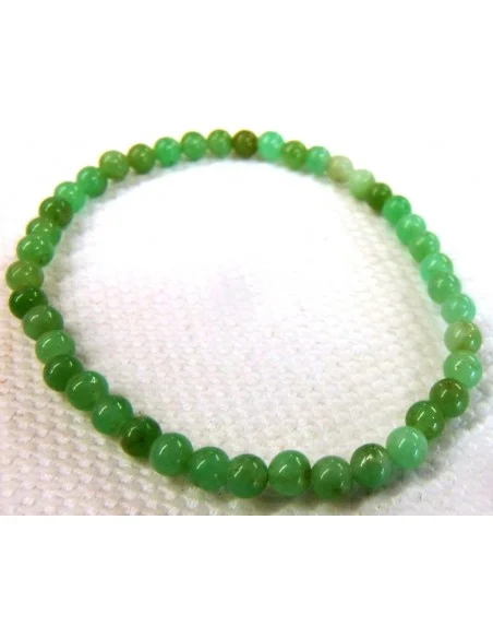 Chrysoprase 4mm bracelet