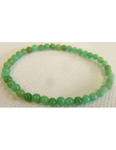 Chrysoprase 4mm bracelet