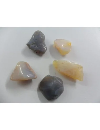 Opale bleu et blanc brut