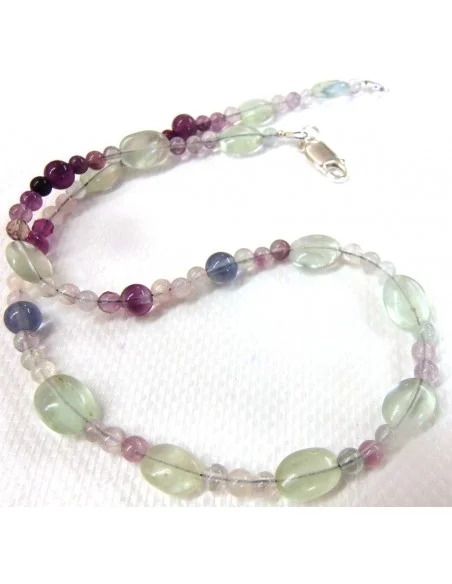 Colier Fluorite ovale, boule Colier Fluorite ovale, boule