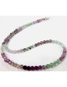 Fluorite collier boule 4mm