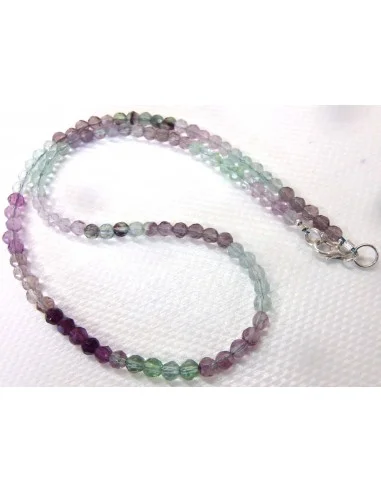 Fluorite collier boule 4mm