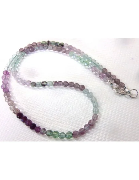 Fluorite collier boule 4mm Fluorite collier boule 4mm