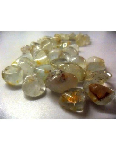 Topaze bicouleur  polis