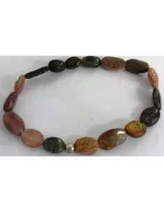 Bracelet tourmalines ovale