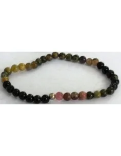 Bracelet tourmalines 6mm