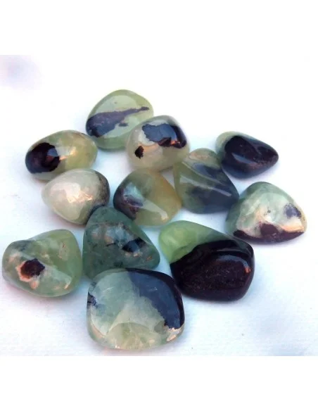 Phrénite avec aegyrine polis 9 a 19g.