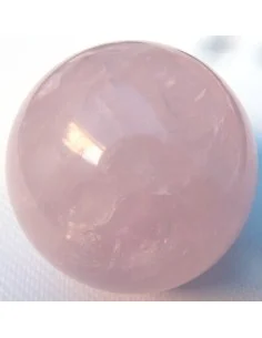 Quartz rose sphere 50mm 2