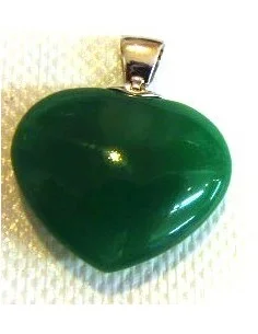 Pendentif coeur aventine argent
