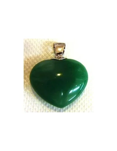 Pendentif coeur aventine argent