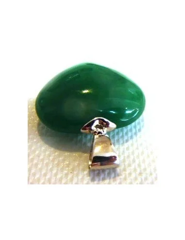 Pendentif coeur aventine argent