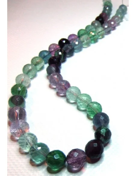 Magnifique collier en fluorine 10mm