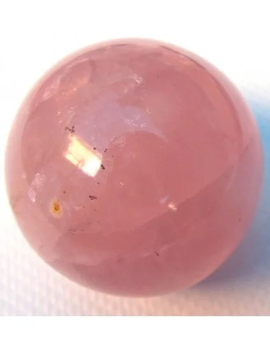 Quartz rose sphere 35mm