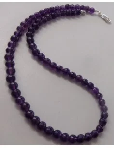 Collier en Amethyste 6mm