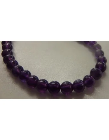 Collier en Amethyste 6mm