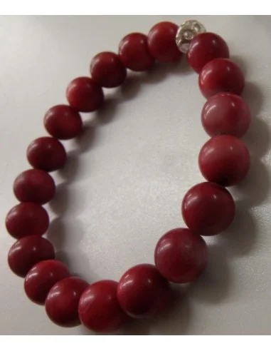 Corail rouge 10mm bracelet